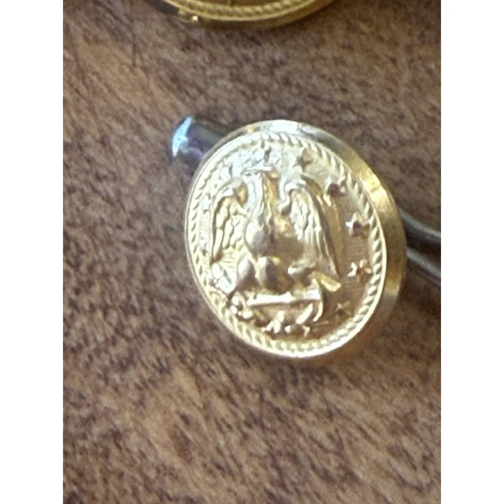 Eagle With Anchor Navy Brass Button 7 buttons